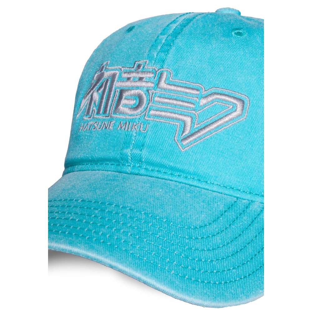 Hatsune Miku - Blue Denim Casquette ajustable - Bleu